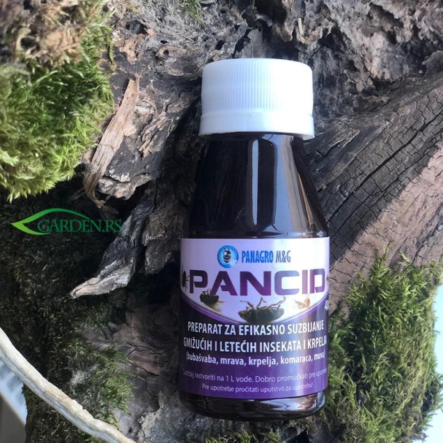 Pancid- preparat za suzbijanje gmižućih i letećih insekata i krpelja