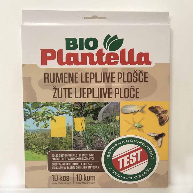 Žute lepljive pločice Bio Plantella